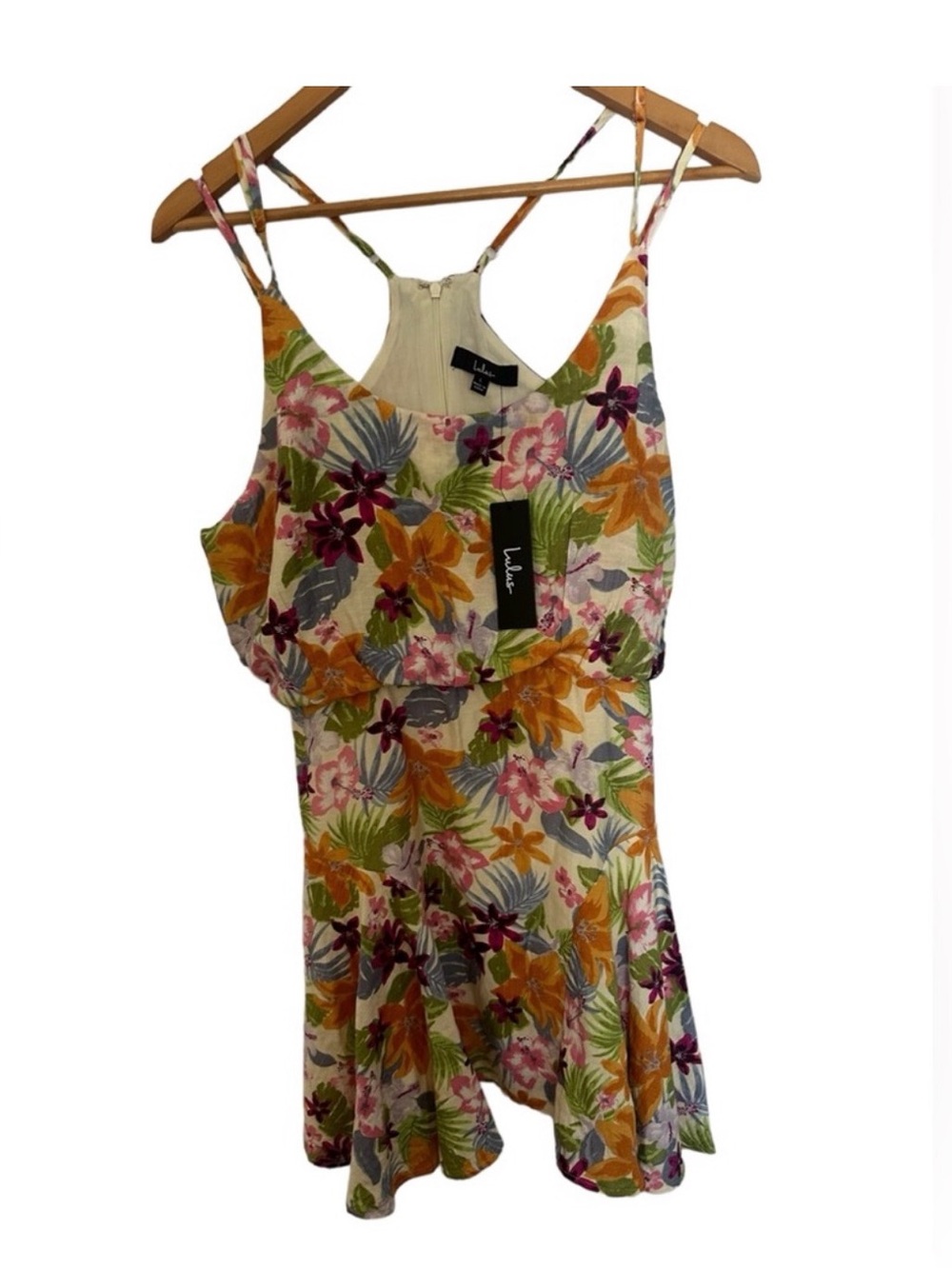 Lulu's Tropical Floral Dress